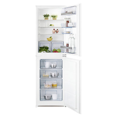 AEG SCS51810S1 Integrated Fridge Freezer, A+ Energy Rating, 56cm Wide